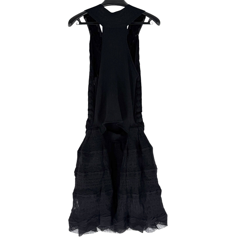 CHANEL シャネル ワンピース ノースリーブ アパレル ココマーク 服 36 ブラック 黒 春 夏 レディース【中古品】
