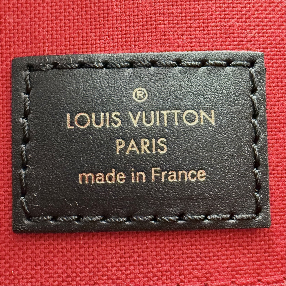LOUIS VUITTON ルイヴィトン 2WAY オンザゴーMM ハンドバッグ トートバッグ かばん 鞄 M45321 PVCコーティングキャンバス モノグラムジャイアント モノグラム・リバース ブラウン 茶 ゴールド金具 レディース【中古品】