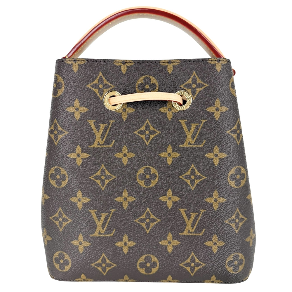 LOUIS VUITTON ルイヴィトン 2WAY ネオノエBB ショルダーバッグ ハンドバッグ M46581 モノグラムキャンバス ブラウン 茶 ゴールド金具 レディース【中古品】