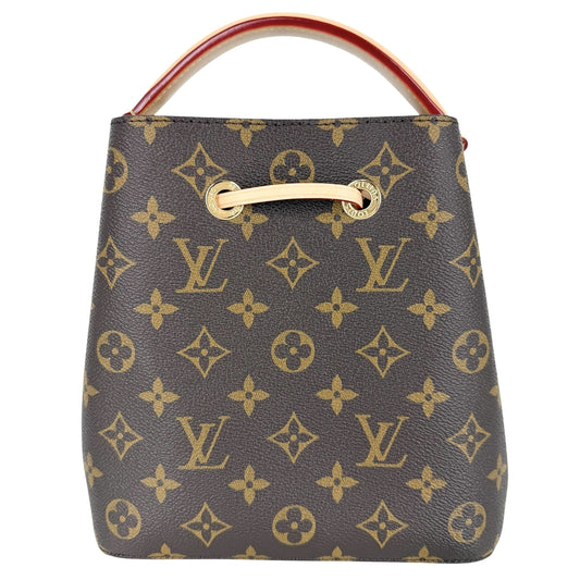 LOUIS VUITTON ルイヴィトン 2WAY ネオノエBB ショルダーバッグ ハンドバッグ M46581 モノグラムキャンバス ブラウン 茶 ゴールド金具 レディース【中古品】