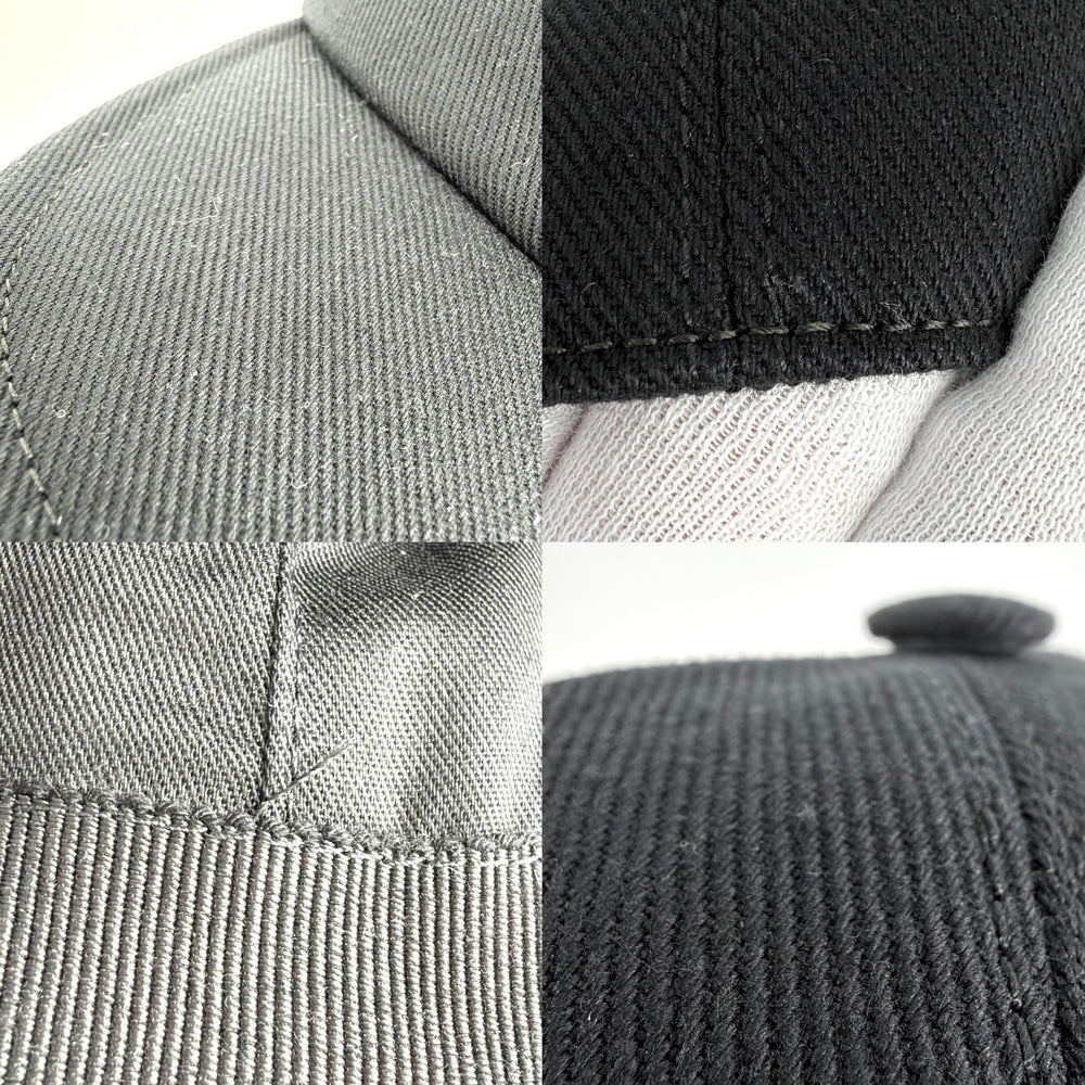 CHANEL シャネル キャップ ココマーク ベースボールキャップ ファッションアイテム 帽子 オールシーズン コットン ブラック 黒 シルバー金具 レディース【中古品】