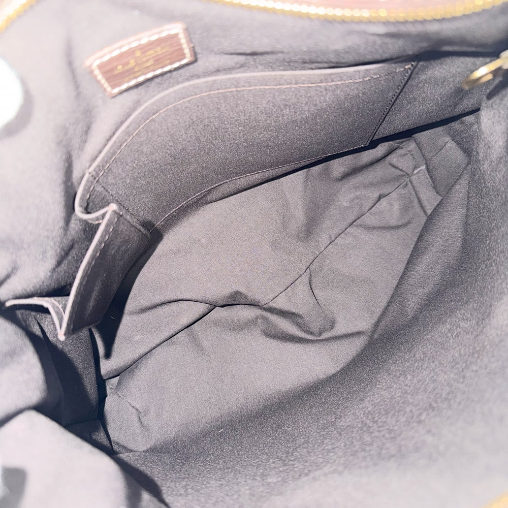 LOUIS VUITTON ルイヴィトン 2WAY モノグラムミニラン ブザスアンジュール ハンドバッグ ショルダーバッグ M95617 キャンバス レザー ブラウン 茶 ゴールド金具 レディース【中古品】
