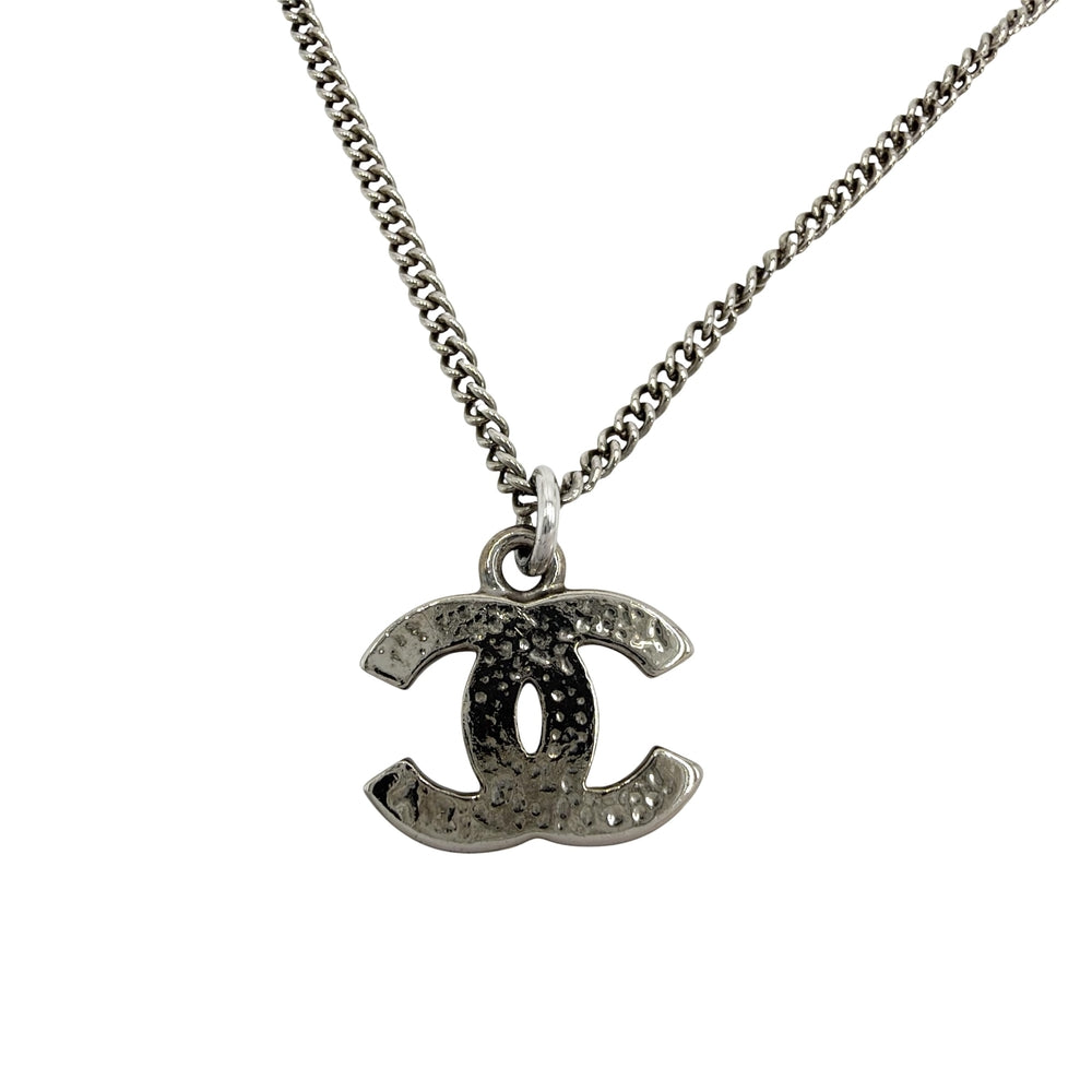CHANEL シャネル ネックレス ココマーク アクセサリー GP ラインストーン 09V レディース 約5.6g 2009年【中古品】