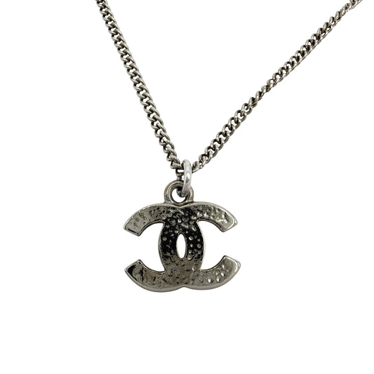 CHANEL シャネル ネックレス ココマーク アクセサリー GP ラインストーン 09V レディース 約5.6g 2009年【中古品】