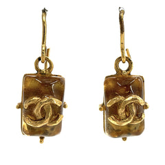 CHANEL シャネル ピアス ココマーク スイング アクセサリー GP 99P ゴールド レディース 約3.5g 1999年【中古品】