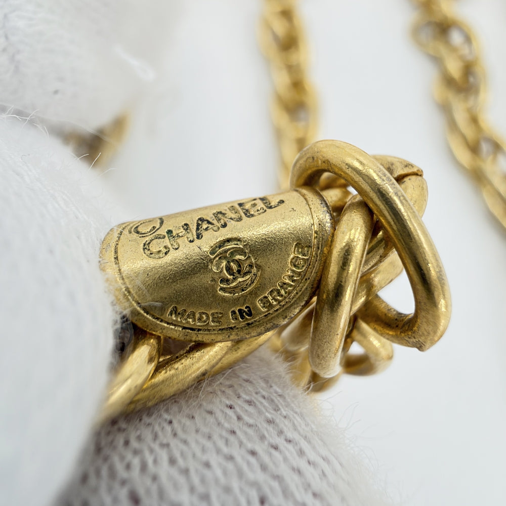 CHANEL シャネル ネックレス ココマーク ロングネックレス アクセサリー GP ゴールド レディース 約110.8g【中古品】
