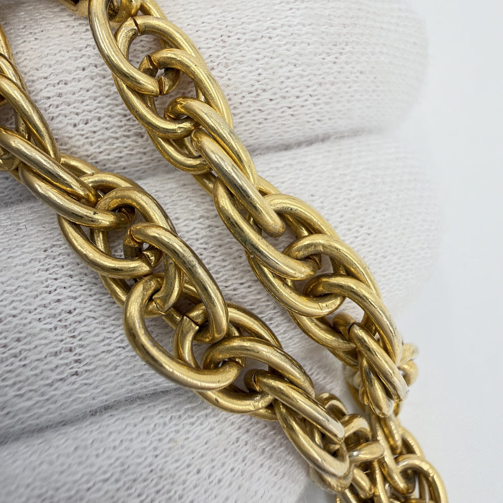 CHANEL シャネル ネックレス ココマーク ロングネックレス アクセサリー GP ゴールド レディース 約110.8g【中古品】