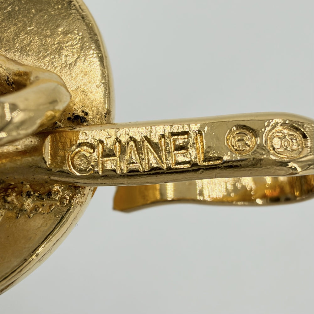 CHANEL シャネル ベルト メダル チェーンベルト ファッションアイテム ココマーク ヴィンテージ GP レザー ブラック 黒 ゴールド金具 レディース 1984年【中古品】