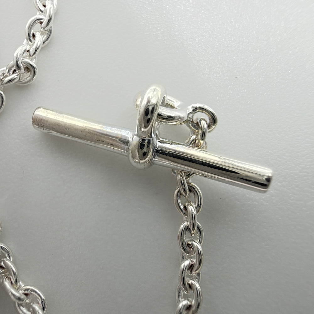 HERMES エルメス ネックレス ペンダント アミュレットケリー バッグモチーフ　 アクセサリー ジュエリー シルバー925 レディース 約14.1g【中古品】