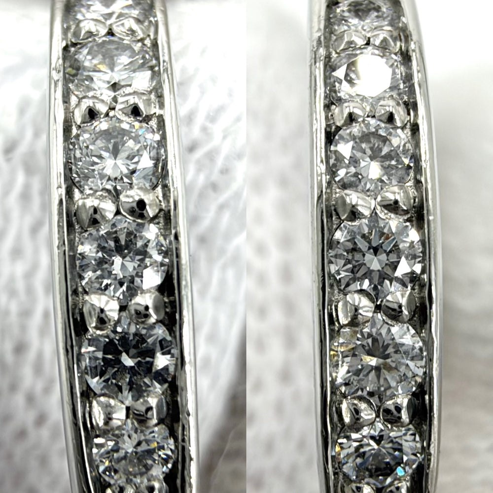 TIFFANY&Co. ティファニー 指輪 ハーモニー バンドリング ジュエリー アクセサリー Pt950プラチナ ダイヤモンド 約9.5号 レディース 約2.9g【中古品】