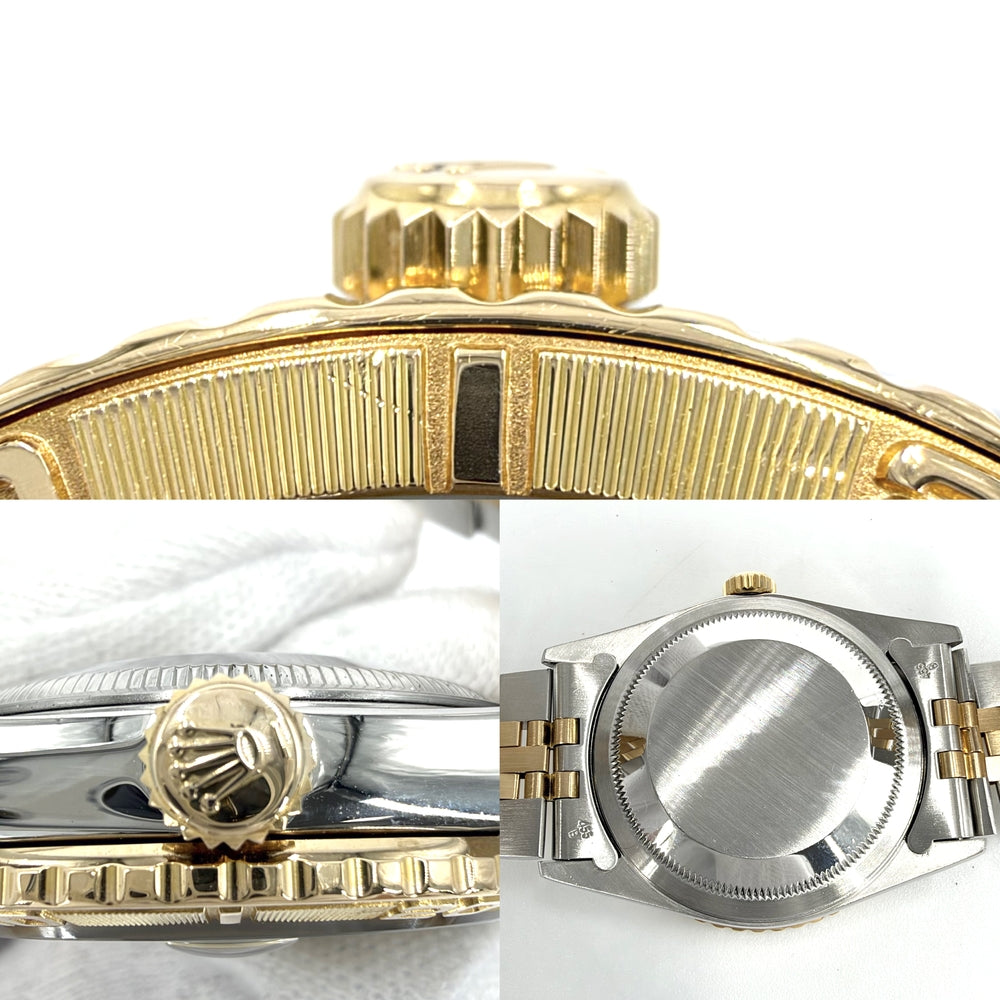 ROLEX ロレックス 腕時計 デイトジャスト サンダーバード 18金 AT シャンパンゴールド文字盤 16263 自動巻き ステンレススチール イエローゴールド メンズ【中古品】