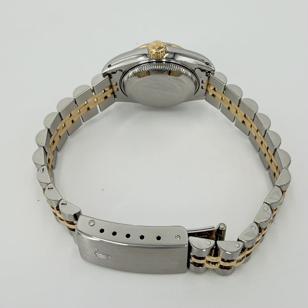 ROLEX ロレックス 腕時計 デイトジャスト コンピュータ 18金 AT Cal.2135 69173 自動巻き ステンレススチール イエローゴールド レディース【中古品】
