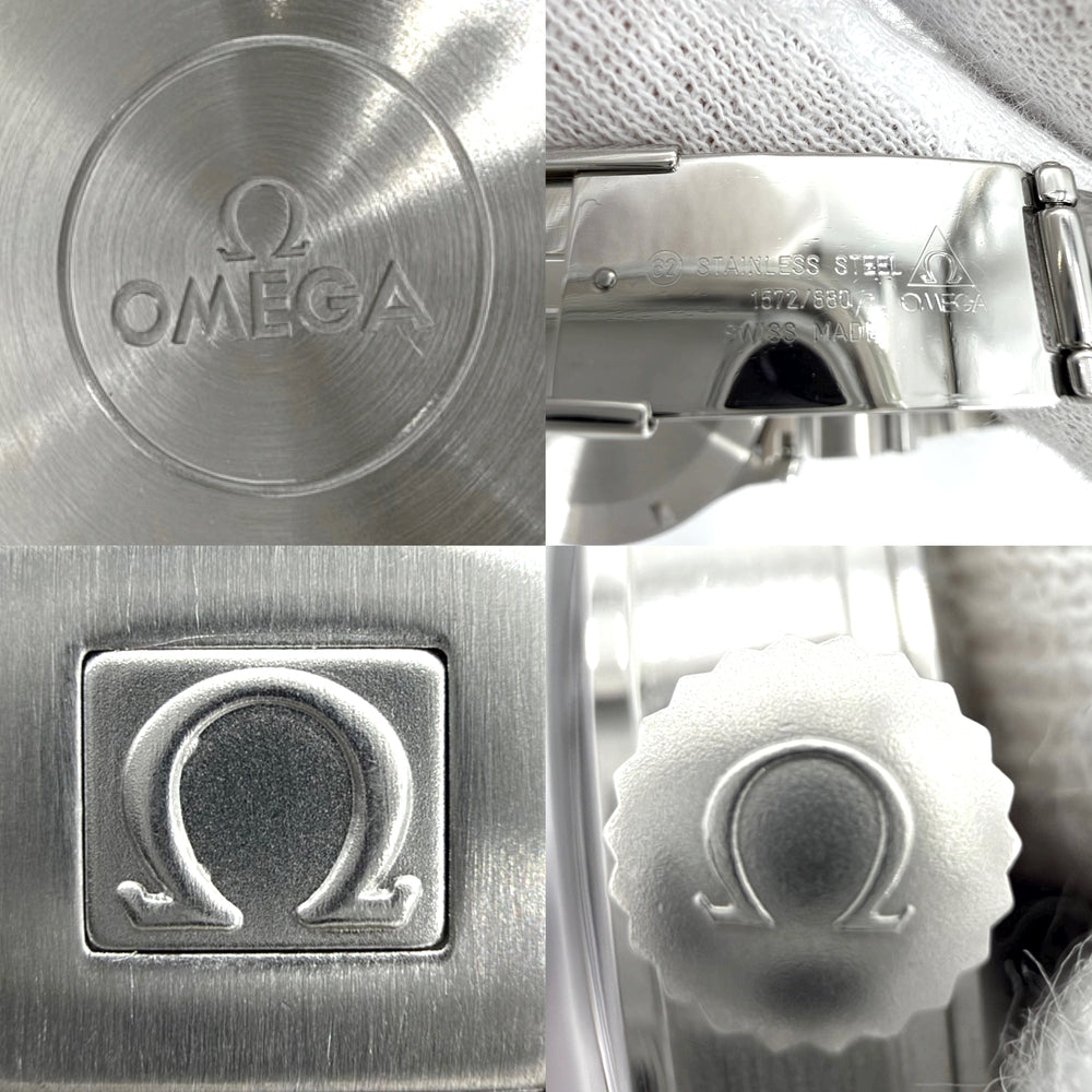 OMEGA オメガ 腕時計 AT デイト Cal.1108 166.0312 自動巻き ステンレススチール メンズ【中古品】