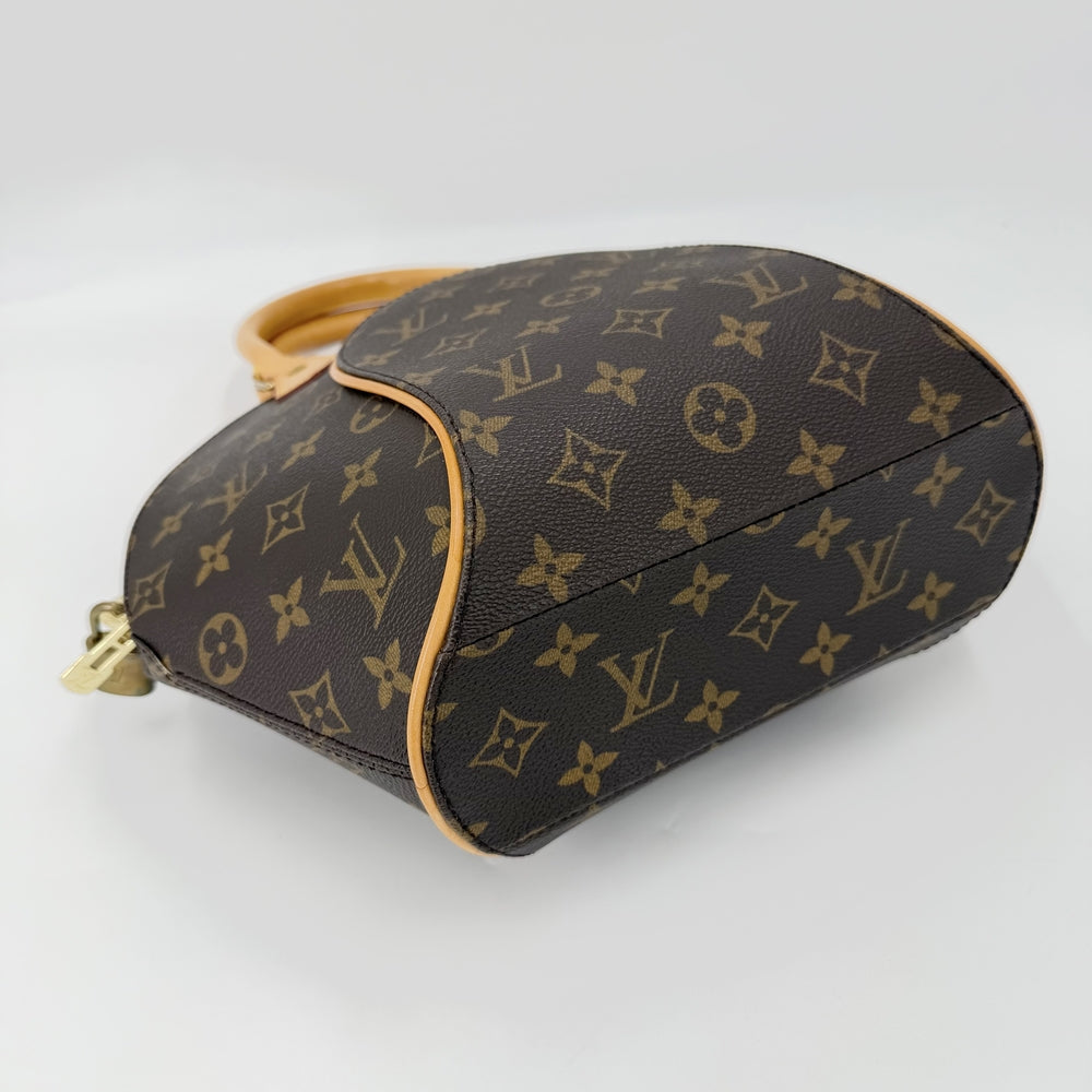 LOUIS VUITTON ルイヴィトン ハンドバッグ エリプスPM EllipsePM かばん 鞄 M51127 モノグラムキャンバス ブラウン 茶 ゴールド金具 レディース【中古品】