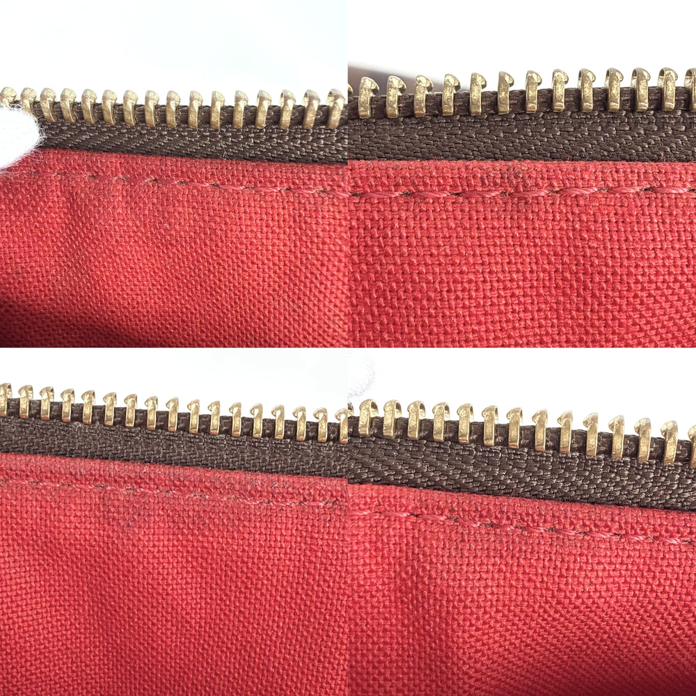 LOUIS VUITTON ルイヴィトン トートバッグ ダミエ トータリーMM ハンドバッグ 鞄 かばん N41281 ダミエキャンバス ブラウン 茶 ゴールド金具 レディース【中古品】