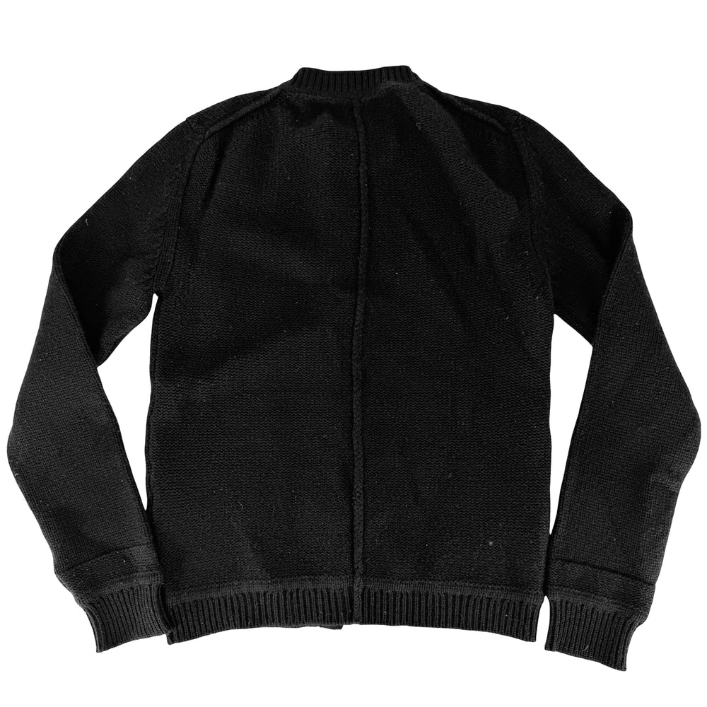HERMES エルメス カーディガン アパレル 服 34 ブラック 黒 春 秋 カシミヤ レディース【中古品】
