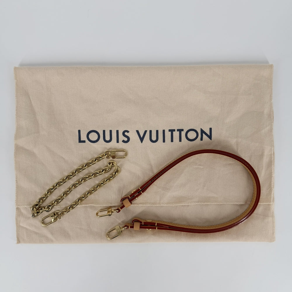LOUIS VUITTON ルイヴィトン 2WAY ウォレットオンチェーンアイビー ハンドバッグ ショルダーバッグ M81911 モノグラムキャンバス ブラウン 茶 ゴールド金具 レディース【中古品】