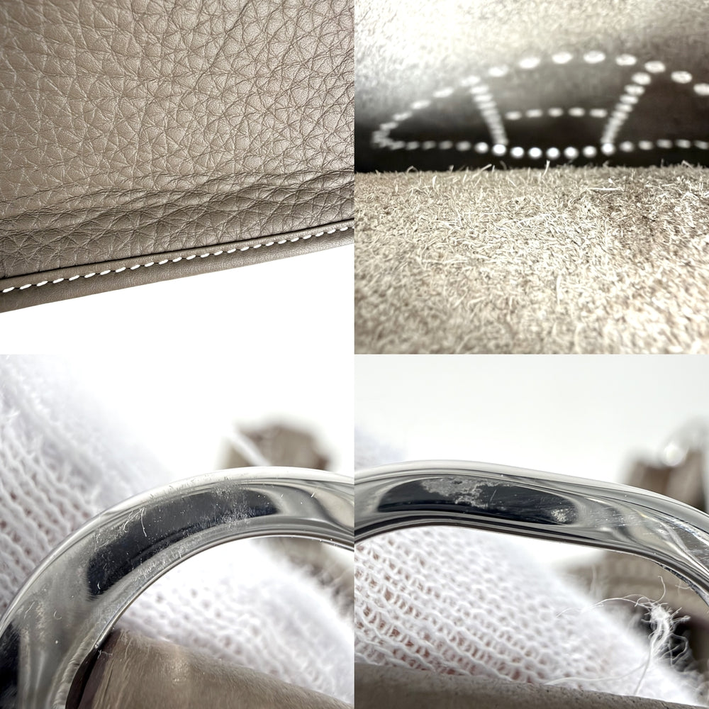 HERMES エルメス ショルダーバッグ エブリン3 23 ポシェット Evelyne 小さめ K刻印 レザー ブラウン 茶 シルバー金具 レディース 2025年【中古品】