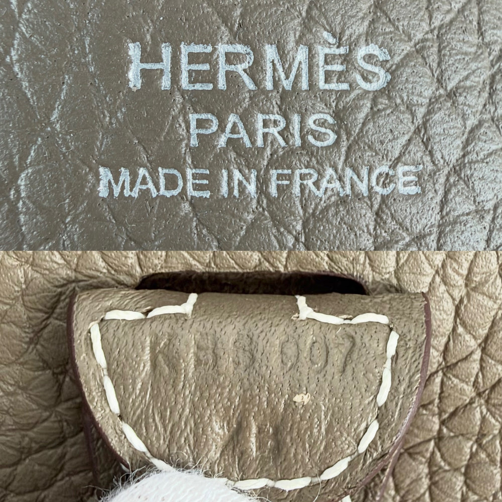 HERMES エルメス ショルダーバッグ エブリン3 23 ポシェット Evelyne 小さめ K刻印 レザー ブラウン 茶 シルバー金具 レディース 2025年【中古品】