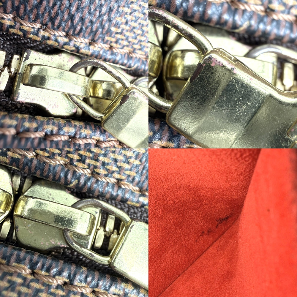 LOUIS VUITTON ルイヴィトン ショルダーバッグ ダミエ イパネマGM N51292 ダミエキャンバス ブラウン 茶 ゴールド金具 レディース【中古品】