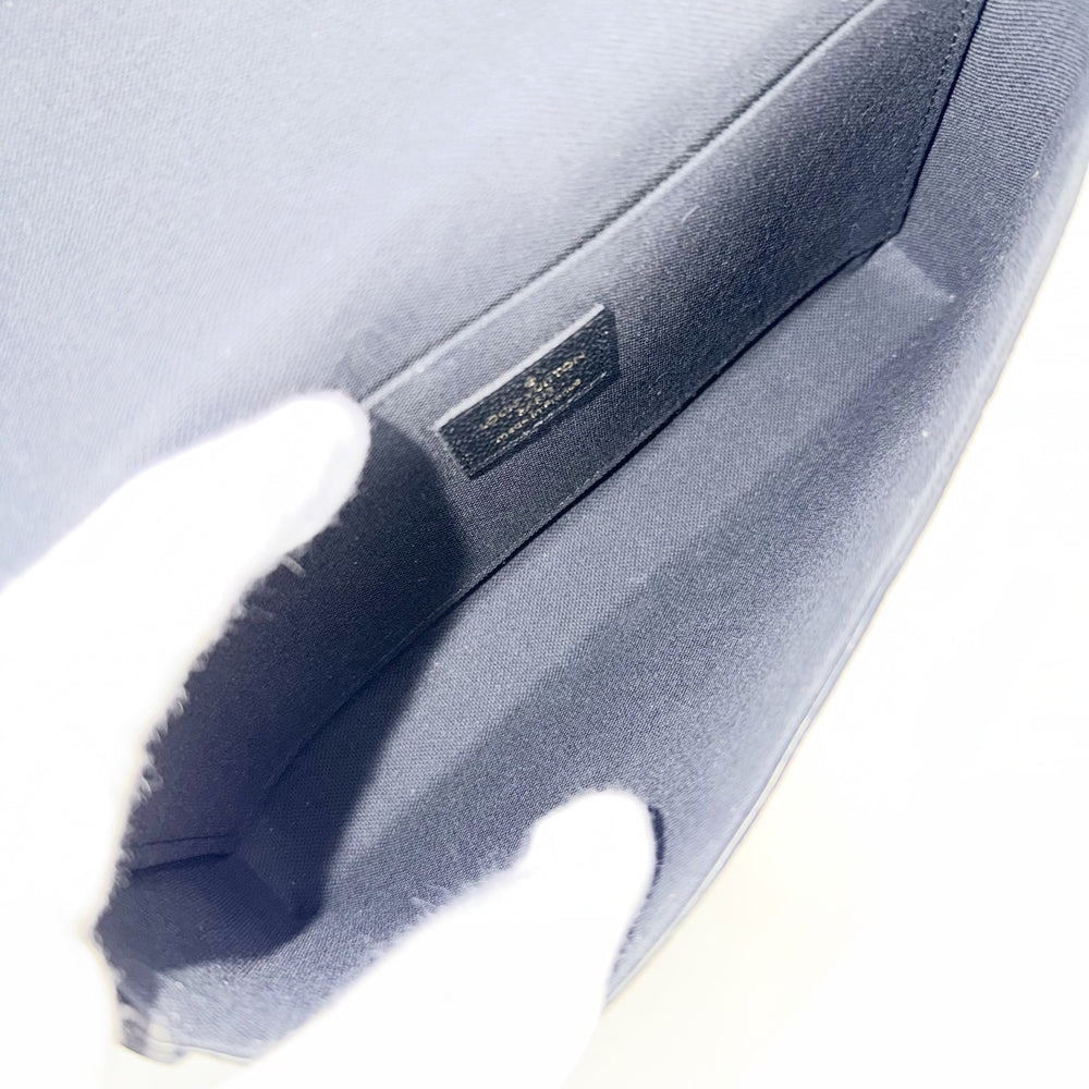 LOUIS VUITTON ルイヴィトン ショルダーバッグ モノグラムアンプラント ポシェットフェリシー チェーンウォレット M64064 レザー ブラック 黒 ゴールド金具 レディース【中古品】