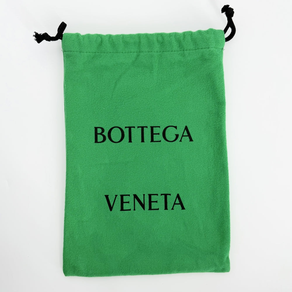 BOTTEGAVENETA ボッテガヴェネタ クラッチバッグ イントレチャート レザー ブラック 黒 ゴールド金具 メンズ【中古品】