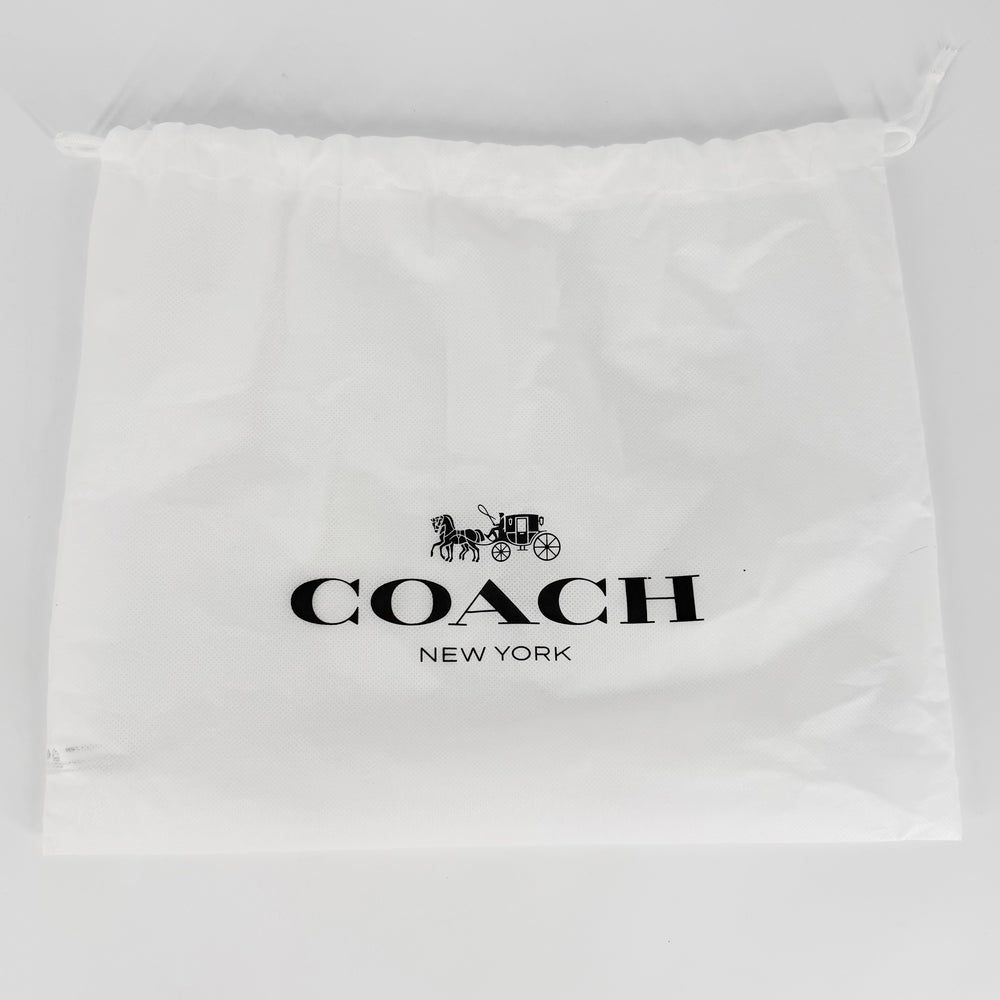 COACH コーチ 2WAY クイン バッグ キルティング ハンドバッグ ショルダーバッグ CY663 レザー ホワイト 白 ゴールド金具 レディース【中古品】