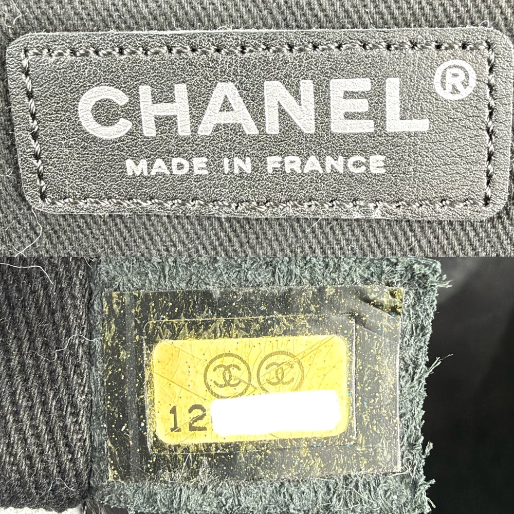 CHANEL シャネル ハンドバッグ ココマーク ショルダーバッグ レザー ブラック 黒 シルバー金具 レディース【中古品】