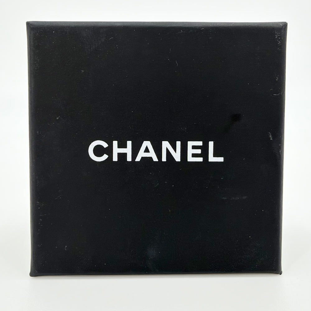CHANEL シャネル ネックレス ココマーク ショートチェーン アクセサリー GP レザー ラインストーン AB9278 レディース 約14.7g 2025年【中古品】
