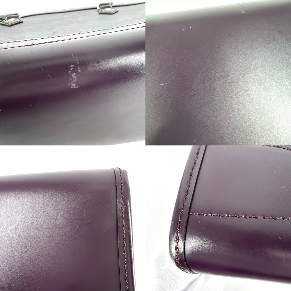 LOUIS VUITTON ルイヴィトン ハンドバッグ エピ マドレーヌPM M5933K エピレザー パープル 紫
 シルバー金具 レディース【中古品】