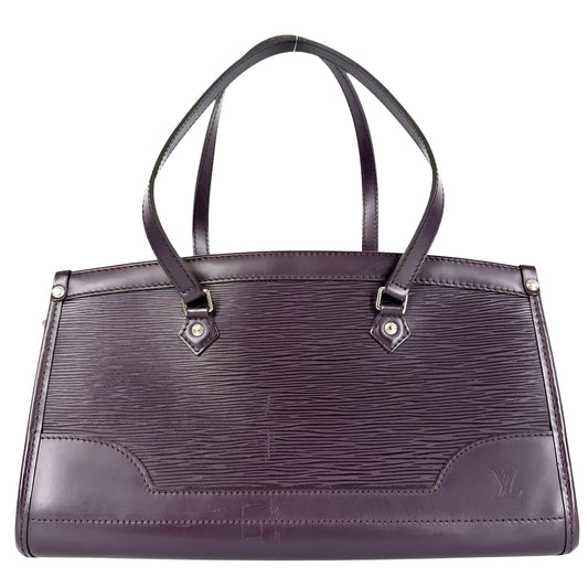 LOUIS VUITTON ルイヴィトン ハンドバッグ エピ マドレーヌPM M5933K エピレザー パープル 紫
 シルバー金具 レディース【中古品】