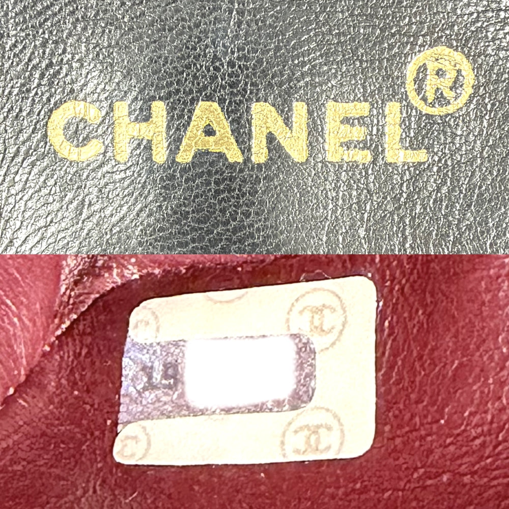 CHANEL シャネル ショルダーバッグ チェーンショルダーバッグ ココマーク ラムスキン ブラック 黒 ゴールド金具 レディース【中古品】