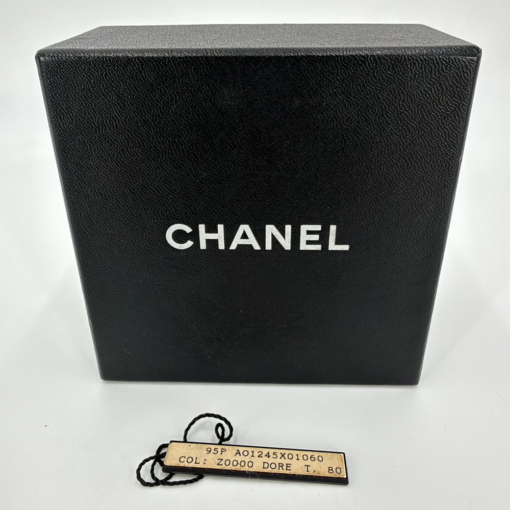 CHANEL シャネル ベルト ココマーク チェーンベルト ファッションアイテム メダル ヴィンテージ GP ゴールド レディース 1995年【中古品】