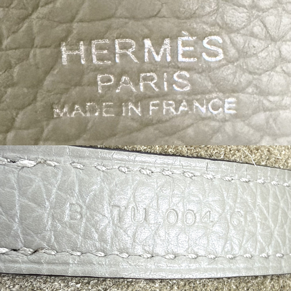 HERMES エルメス ハンドバッグ ピコタンロックPM カーキ B刻印 トゴ クレ シルバー金具 レディース 2023年【中古品】