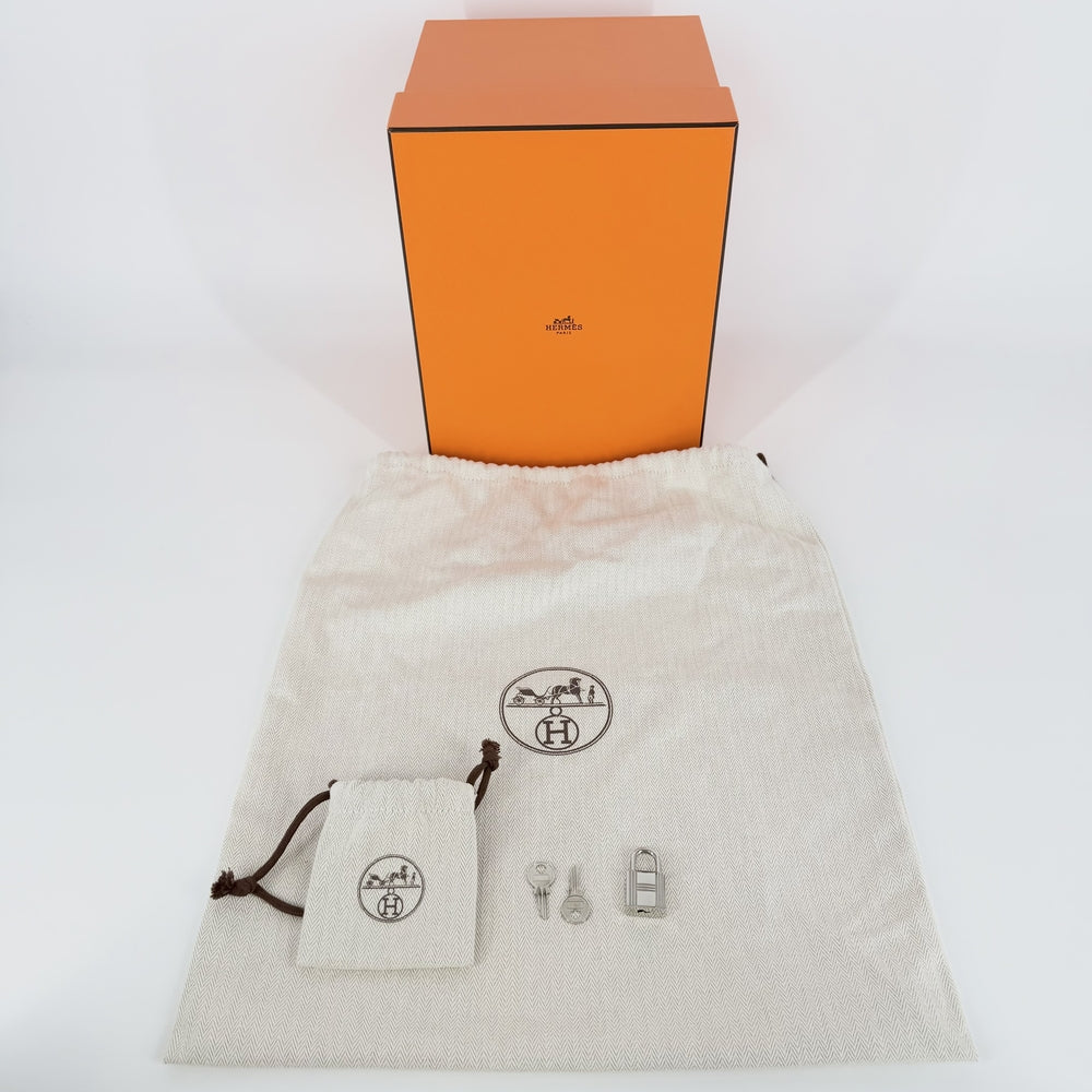 HERMES エルメス ハンドバッグ ピコタンロックPM カーキ B刻印 トゴ クレ シルバー金具 レディース 2023年【中古品】
