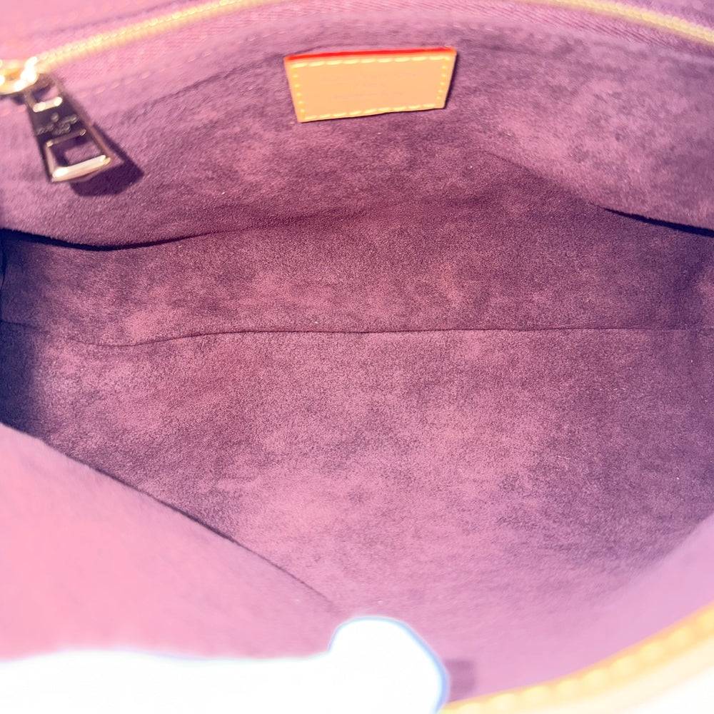 LOUIS VUITTON ルイヴィトン ショルダーバッグ キャリーオール BB チェーン M13014 モノグラムキャンバス ブラウン 茶 ゴールド金具 レディース【中古品】