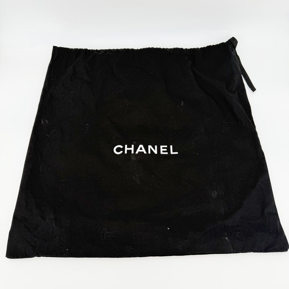 CHANEL シャネル トートバッグ スモール ショッピングバッグ ココマーク グレインカーフレザー ブラック 黒 ゴールド金具 レディース【中古品】