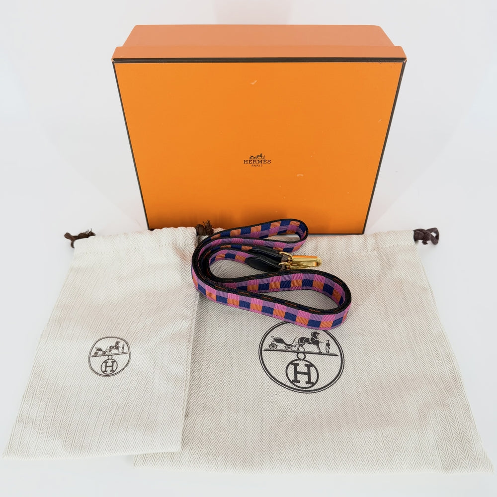 HERMES エルメス ショルダーバッグ エブリンTPM アマゾン ポシェット 小さめ Z刻印 レザー ネイビー 紺 ゴールド金具 レディース 2021年【中古品】