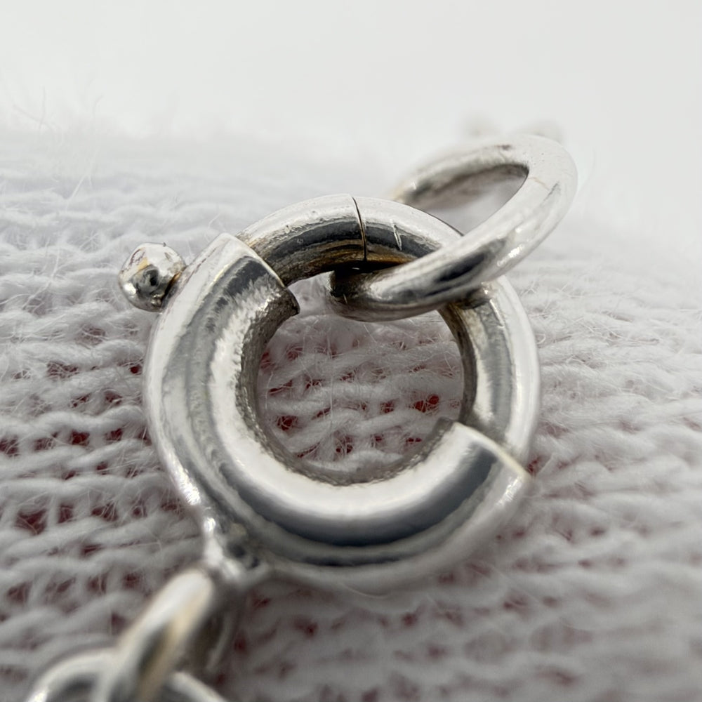 CARTIER カルティエ ネックレス 2Cチャーム セット ペンダント 18金WG Au750 ジュエリー アクセサリー K18ホワイトゴールド ダイヤモンド レディース 約10.7g【中古品】