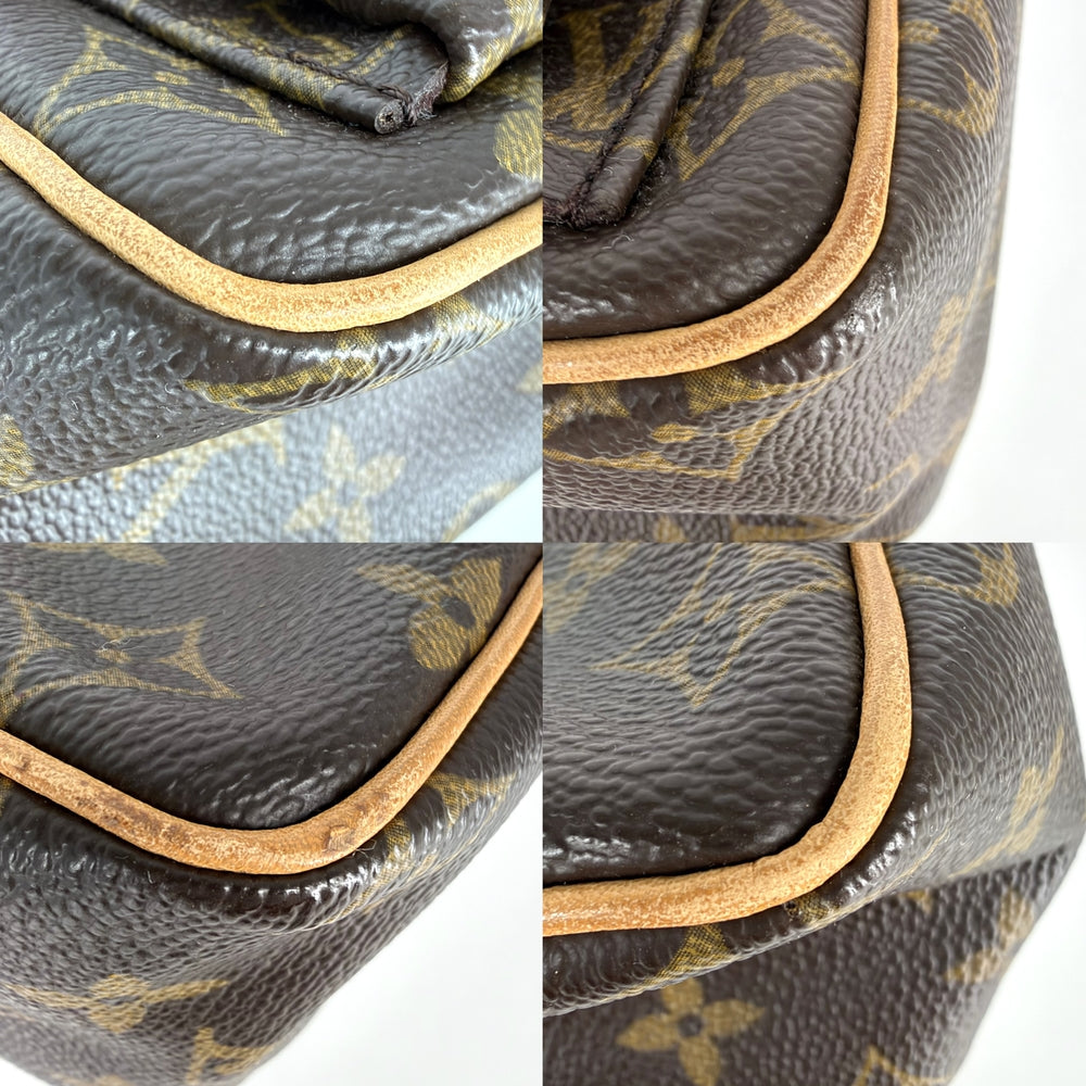 LOUIS VUITTON ルイヴィトン ショルダーバッグ モノグラム ヴィバシテPM ポシェット Vivacite PM かばん 鞄 M51165 モノグラムキャンバス ブラウン 茶 ゴールド金具 レディース【中古品】