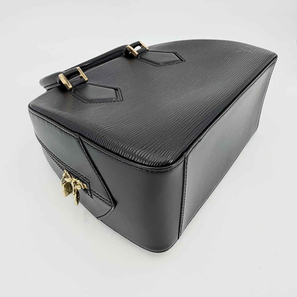 LOUIS VUITTON ルイヴィトン ハンドバッグ サブロン M52042 エピレザー ブラック 黒 ゴールド金具 レディース【中古品】