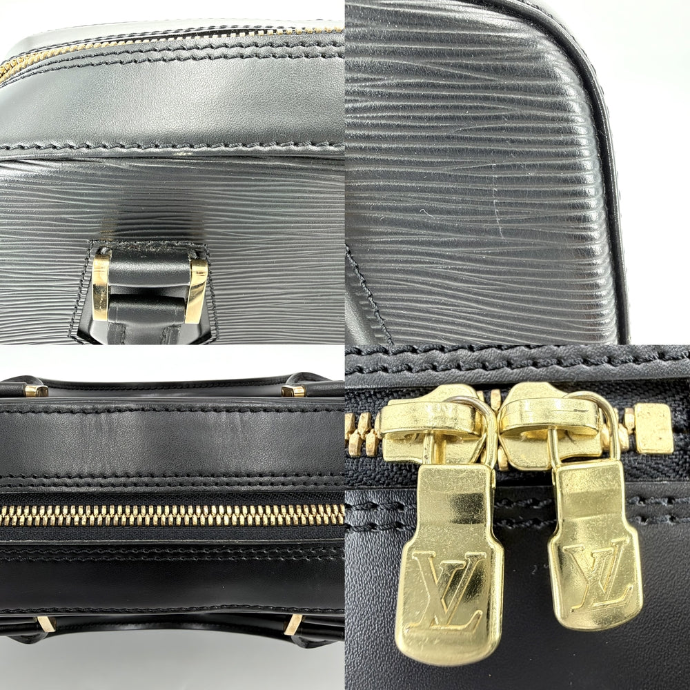 LOUIS VUITTON ルイヴィトン ハンドバッグ サブロン M52042 エピレザー ブラック 黒 ゴールド金具 レディース【中古品】