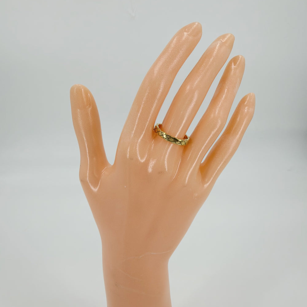 CHANEL シャネル 指輪 ココクラッシュ ミニ ジュエリー アクセサリー 18金YG Au750 サイズ52 K18イエローゴールド 約11号 J11794 レディース 約4.0g【中古品】