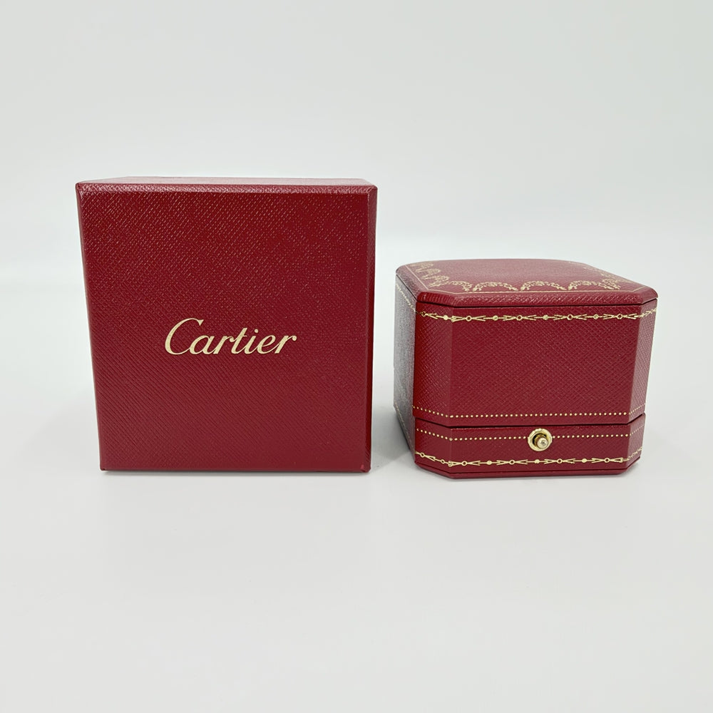 CARTIER カルティエ 指輪 エタンセル フルエタニティ ジュエリー アクセサリー 47サイズ 18金 Au750 K18ピンクゴールド ダイヤモンド 約7号 レディース 約1.7g【中古品】