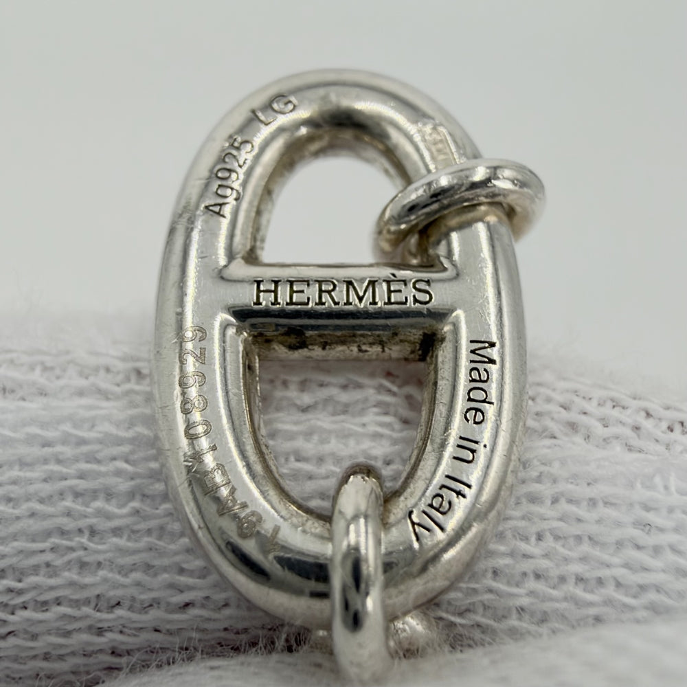 HERMES エルメス ブレスレット シェーヌダンクル ファランドール ジュエリー アクセサリー メンズ レディース シルバー925 ユニセックス 約25.7g【中古品】