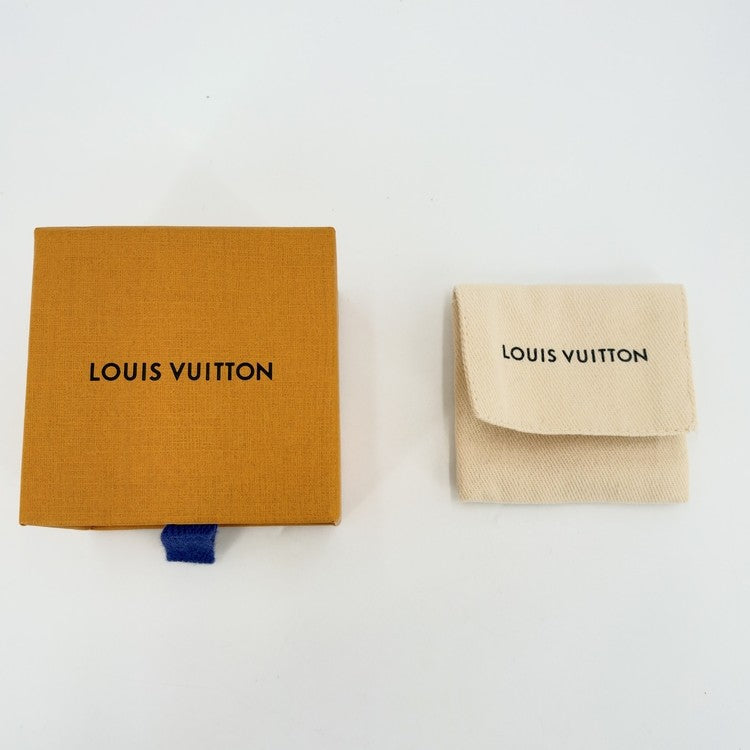 LOUIS VUITTON ルイヴィトン ネックレス LV キューブ ジュエリー アクセサリー シルバー925 M04134 レディース 約14.2g【中古品】