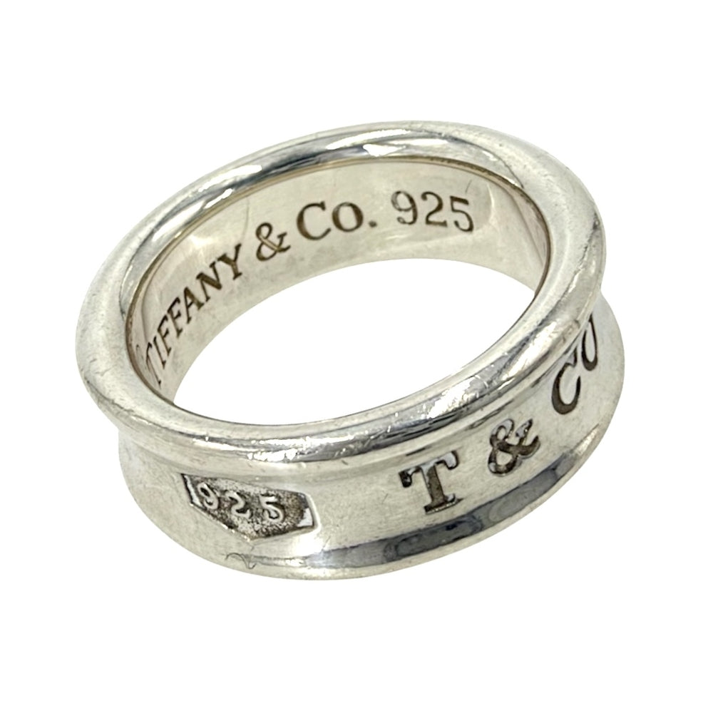 TIFFANY&Co. ティファニー 指輪 1837 リング ジュエリー アクセサリー シルバー925 約8.5号 レディース 約6.9g【中古品】