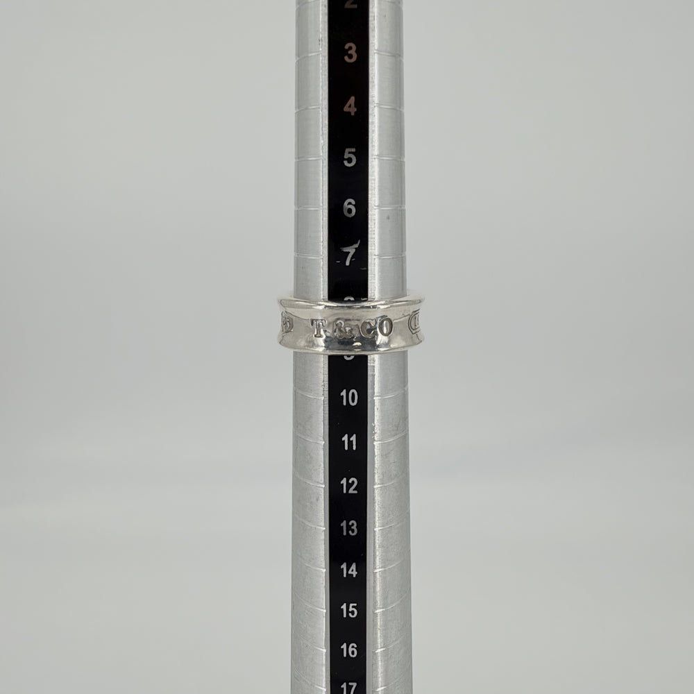 TIFFANY&Co. ティファニー 指輪 1837 リング ジュエリー アクセサリー シルバー925 約8.5号 レディース 約6.9g【中古品】
