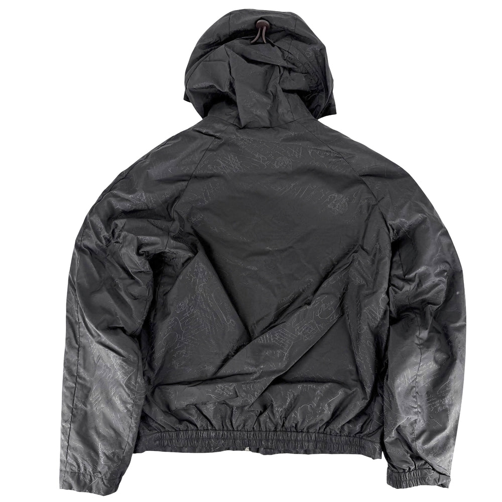 Berluti ベルルッティ アウター スクリット B-Way アパレル 服 46 ブラック 黒 秋 冬 ナイロン メンズ【中古品】