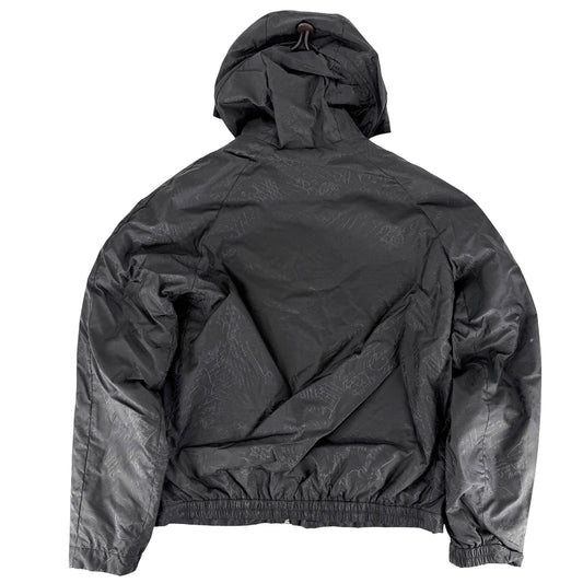 Berluti ベルルッティ アウター スクリット B-Way アパレル 服 46 ブラック 黒 秋 冬 ナイロン メンズ【中古品】